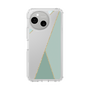 Slim Protection Case［ Marble Triangle Palette - Green ］