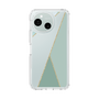 Slim Protection Case［ Marble Triangle Palette - Green ］