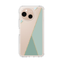 Slim Protection Case［ Marble Triangle Palette - Green ］