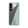 Slim Protection Case［ Marble Triangle Palette - Green ］