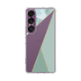 Slim Protection Case［ Marble Triangle Palette - Green ］