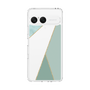 Slim Protection Case［ Marble Triangle Palette - Green ］