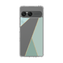 Slim Protection Case［ Marble Triangle Palette - Green ］