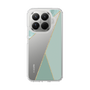 Slim Protection Case［ Marble Triangle Palette - Green ］