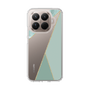 Slim Protection Case［ Marble Triangle Palette - Green ］