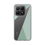 Slim Protection Case［ Marble Triangle Palette - Green ］