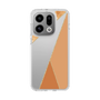 Slim Protection Case［ Marble Triangle Palette - Orange ］