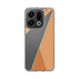 Slim Protection Case［ Marble Triangle Palette - Orange ］