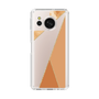 Slim Protection Case［ Marble Triangle Palette - Orange ］