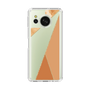 Slim Protection Case［ Marble Triangle Palette - Orange ］