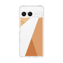 Slim Protection Case［ Marble Triangle Palette - Orange ］