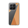 Slim Protection Case［ Marble Triangle Palette - Orange ］