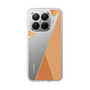 Slim Protection Case［ Marble Triangle Palette - Orange ］