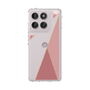 Slim Protection Case［ Marble Triangle Palette - Pink ］