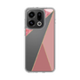 Slim Protection Case［ Marble Triangle Palette - Pink ］