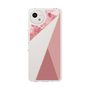 Slim Protection Case［ Marble Triangle Palette - Pink ］