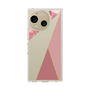 Slim Protection Case［ Marble Triangle Palette - Pink ］