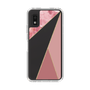 Slim Protection Case［ Marble Triangle Palette - Pink ］