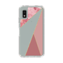 Slim Protection Case［ Marble Triangle Palette - Pink ］