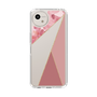 Slim Protection Case［ Marble Triangle Palette - Pink ］