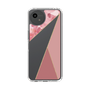 Slim Protection Case［ Marble Triangle Palette - Pink ］
