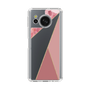 Slim Protection Case［ Marble Triangle Palette - Pink ］