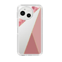 Slim Protection Case［ Marble Triangle Palette - Pink ］