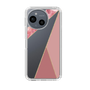 Slim Protection Case［ Marble Triangle Palette - Pink ］