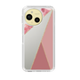 Slim Protection Case［ Marble Triangle Palette - Pink ］