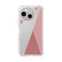 Slim Protection Case［ Marble Triangle Palette - Pink ］