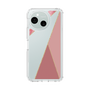Slim Protection Case［ Marble Triangle Palette - Pink ］