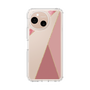 Slim Protection Case［ Marble Triangle Palette - Pink ］