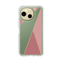 Slim Protection Case［ Marble Triangle Palette - Pink ］