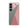Slim Protection Case［ Marble Triangle Palette - Pink ］