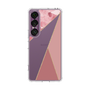 Slim Protection Case［ Marble Triangle Palette - Pink ］