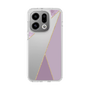 Slim Protection Case［ Marble Triangle Palette - Purple ］