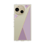 Slim Protection Case［ Marble Triangle Palette - Purple ］