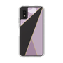 Slim Protection Case［ Marble Triangle Palette - Purple ］