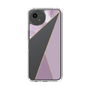 Slim Protection Case［ Marble Triangle Palette - Purple ］