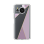 Slim Protection Case［ Marble Triangle Palette - Purple ］