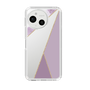 Slim Protection Case［ Marble Triangle Palette - Purple ］