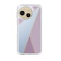 Slim Protection Case［ Marble Triangle Palette - Purple ］