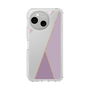 Slim Protection Case［ Marble Triangle Palette - Purple ］