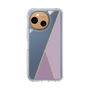 Slim Protection Case［ Marble Triangle Palette - Purple ］