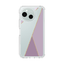 Slim Protection Case［ Marble Triangle Palette - Purple ］