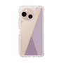 Slim Protection Case［ Marble Triangle Palette - Purple ］