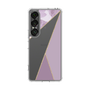 Slim Protection Case［ Marble Triangle Palette - Purple ］