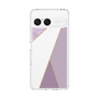 Slim Protection Case［ Marble Triangle Palette - Purple ］