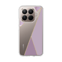 Slim Protection Case［ Marble Triangle Palette - Purple ］