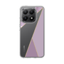 Slim Protection Case［ Marble Triangle Palette - Purple ］